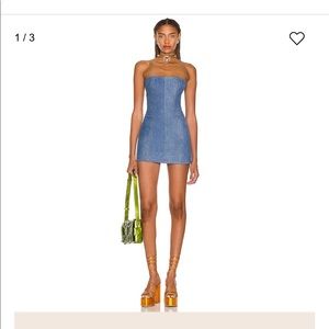EB DENIM MINI DRESS